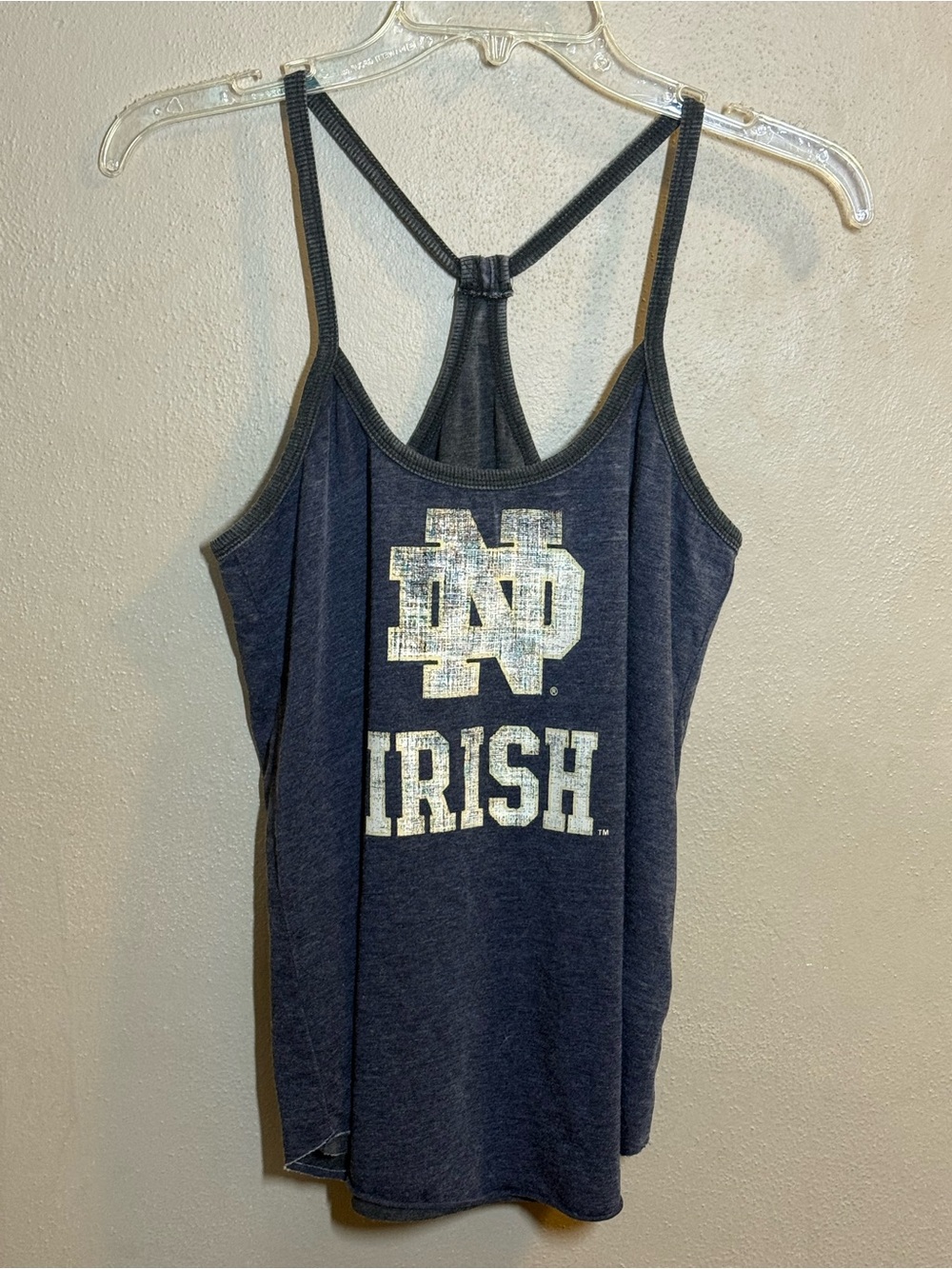 Women's Reversible Notre Dame Fighting Irish Racerback Tank Top
